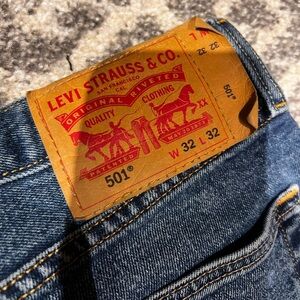 Levi's Blue Straight Jeans Classic Style